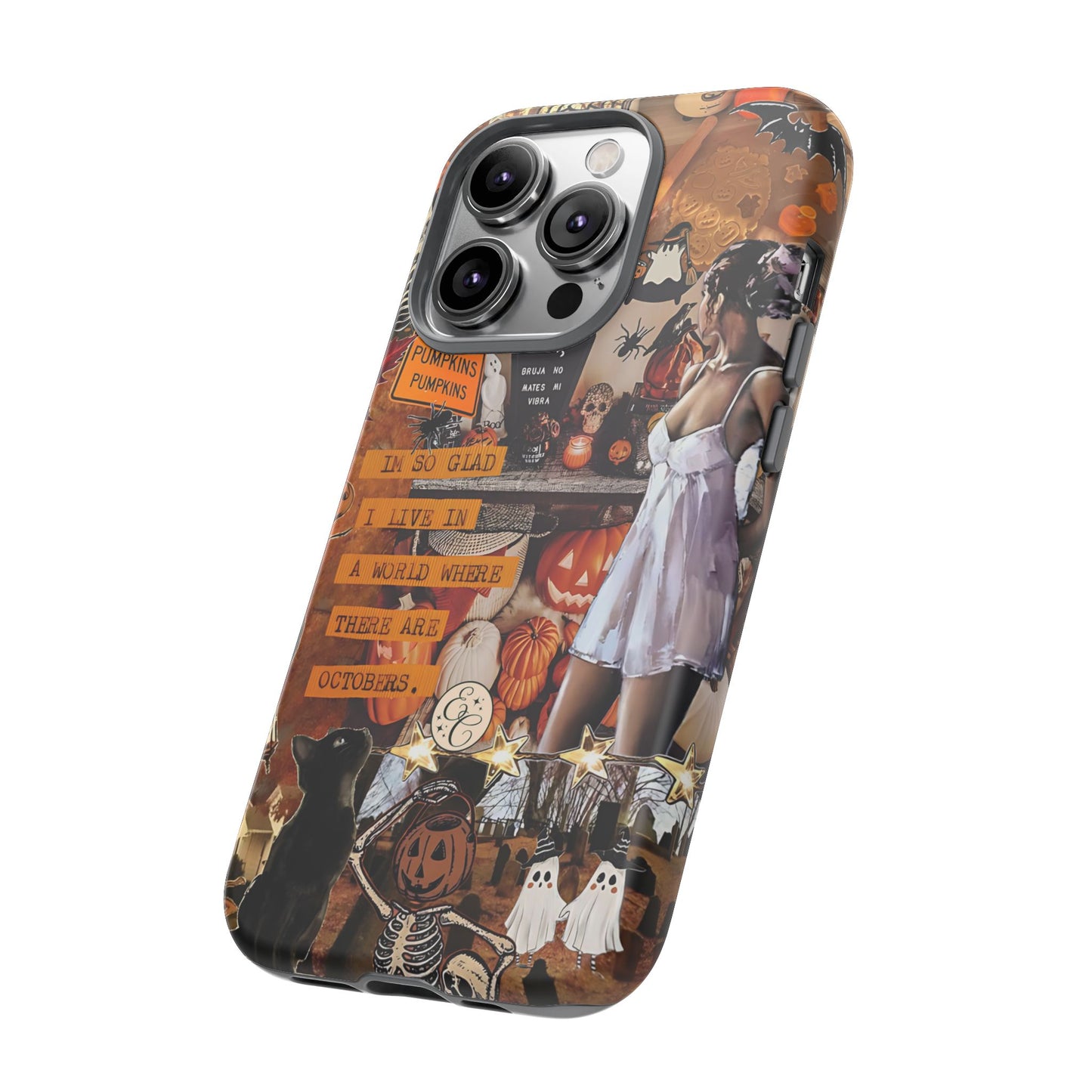 Halloween Aesthetic Collage Tough Phone Case