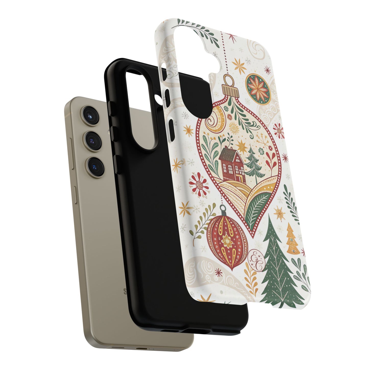 Cozy Christmas Ornament Tough Phone Case