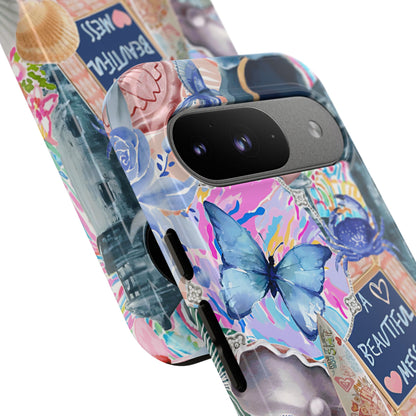 Beautiful Mess Collage Tough Phone Case