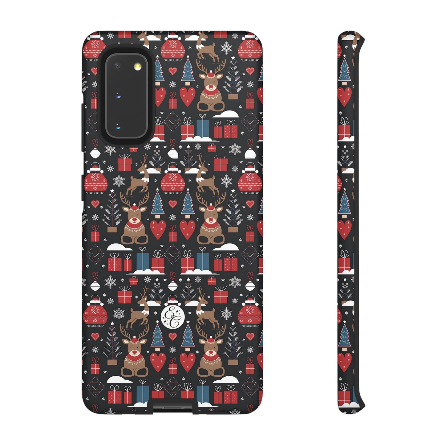 Christmas Holiday Pattern Tough Phone Case