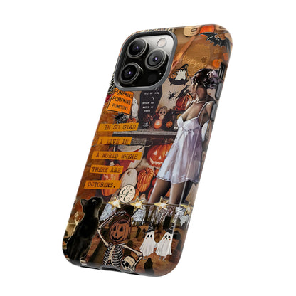 Halloween Aesthetic Collage Tough Phone Case