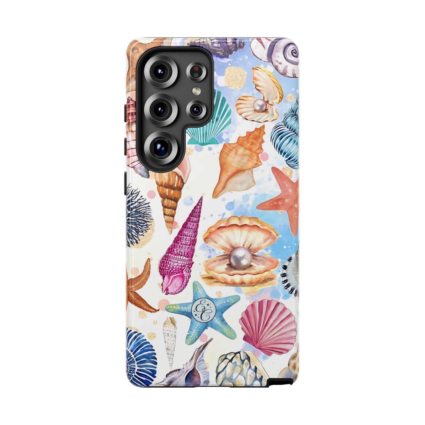 Colorful Sea Shells Tough Phone Case