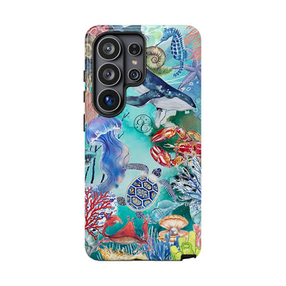 Ocean Wonders Collage Tough Phone Case