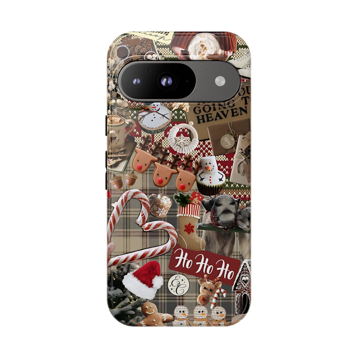 Christmas Festive Collage Tough Phone Case