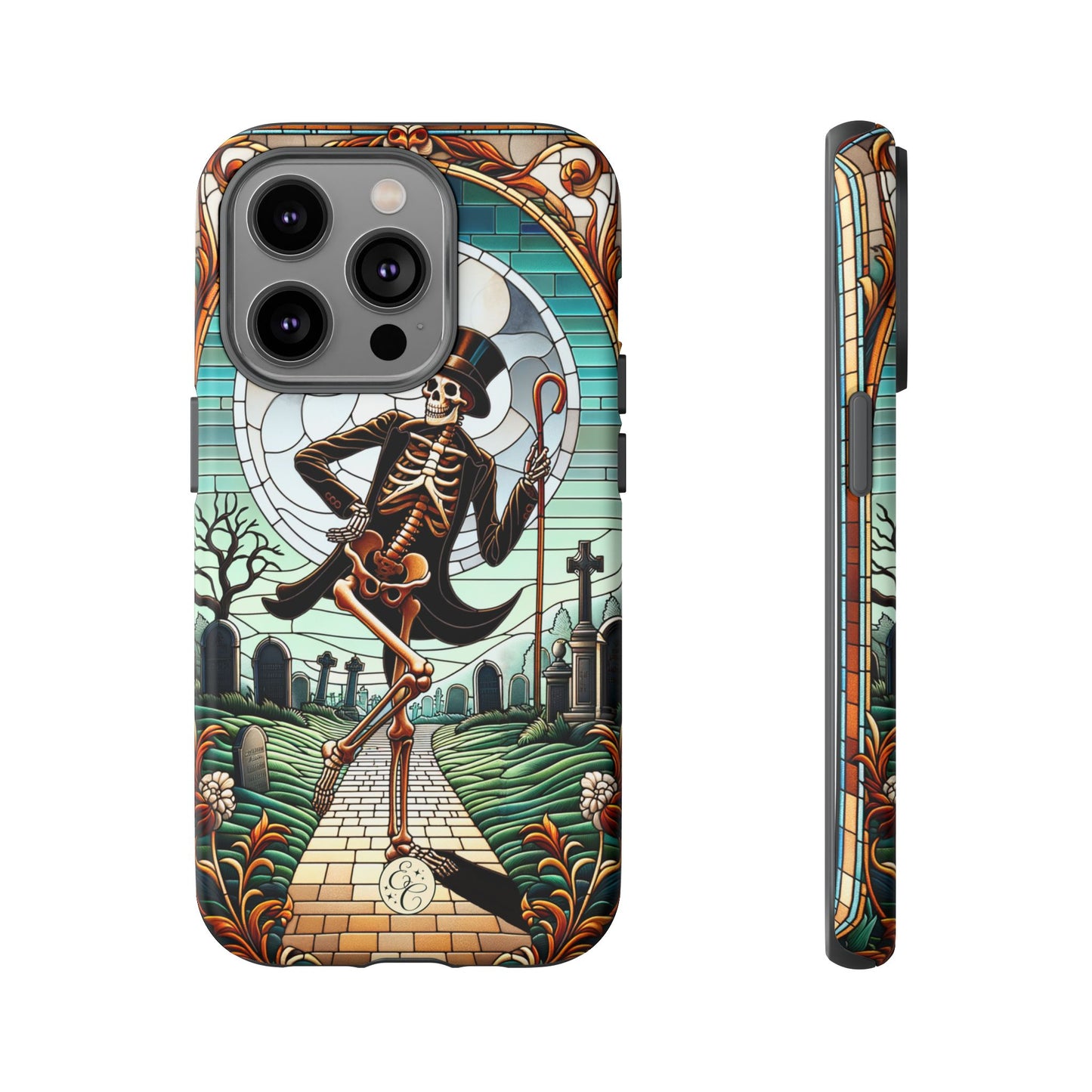 Dancing Skeleton Tough Phone Case