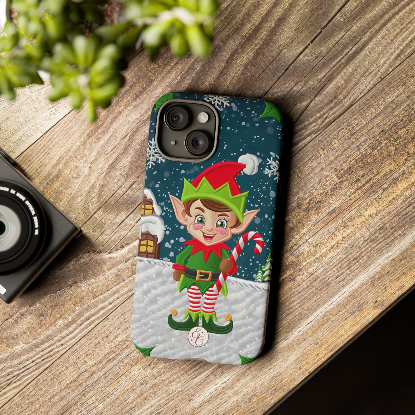 Christmas Naughty Elf Tough Phone Case