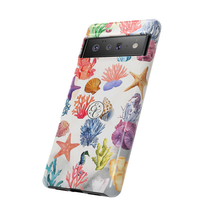 Coral & Sea Shells Tough Phone Case