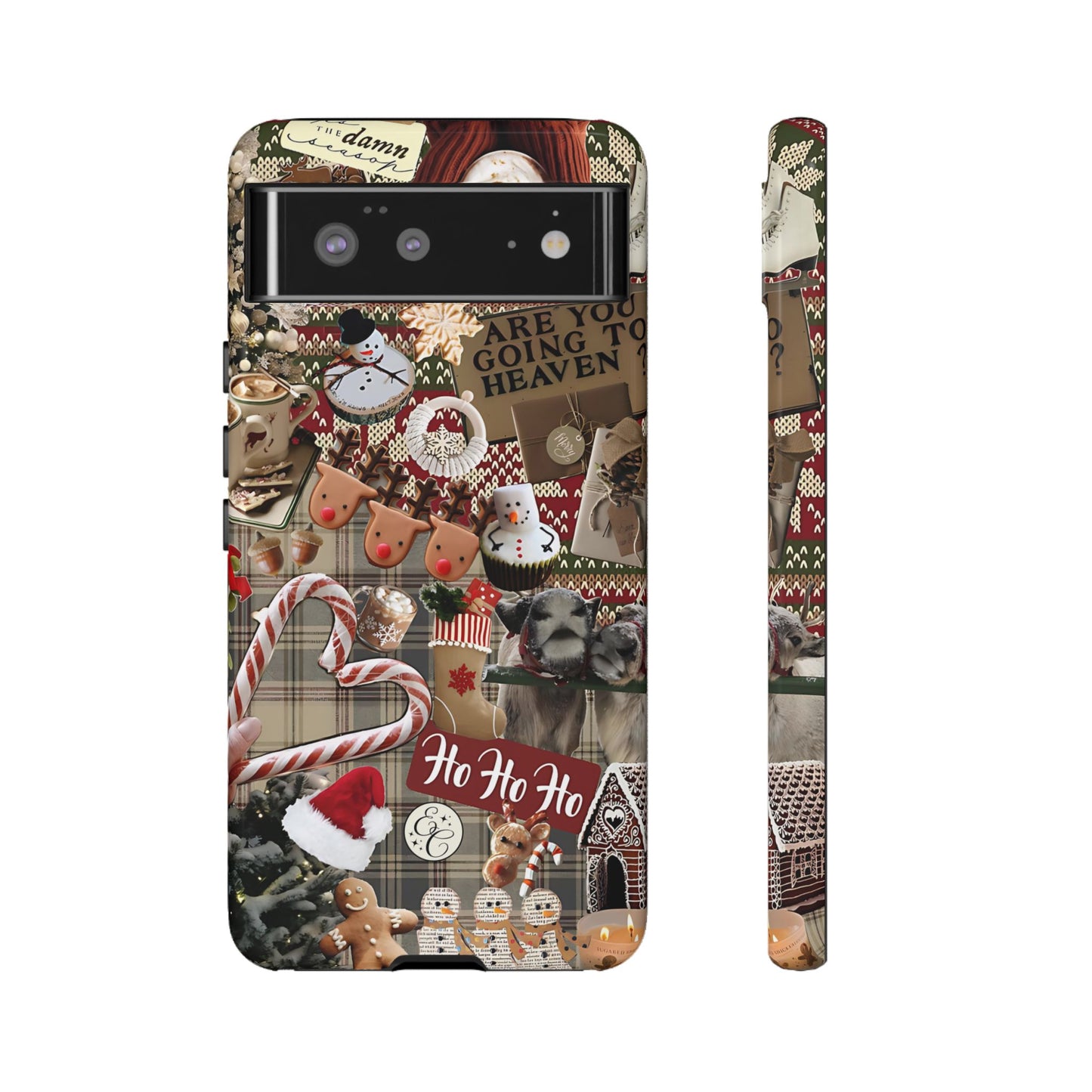 Christmas Festive Collage Tough Phone Case