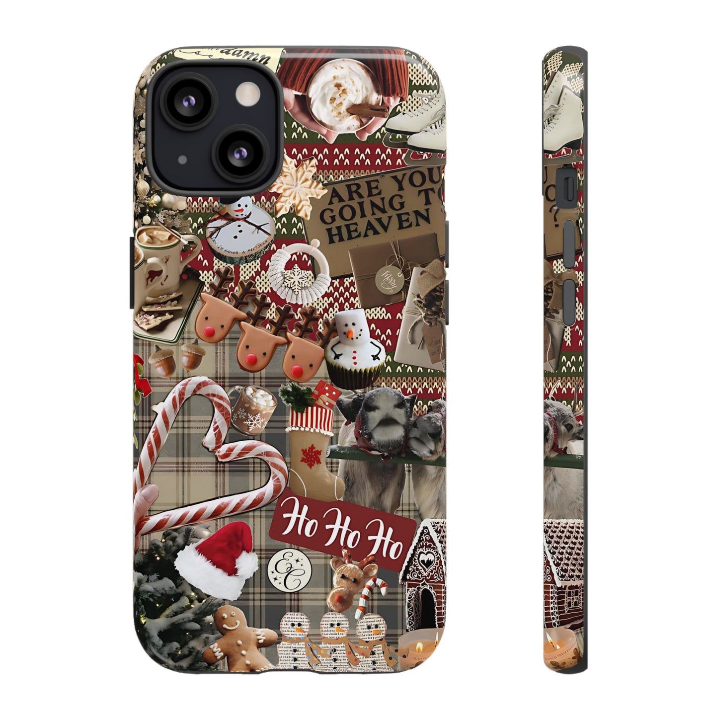 Christmas Festive Collage Tough Phone Case