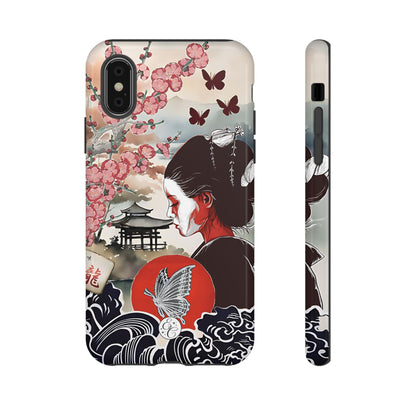 Japanese Geisha Tough Phone Case