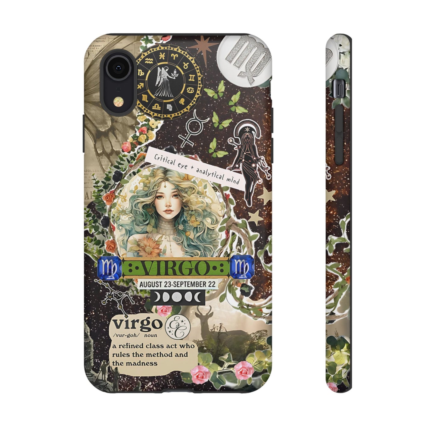 Virgo Zodiac Star Sign Tough Phone Case