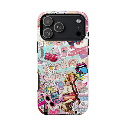 90s Nostalgia Collage Tough Phone Case