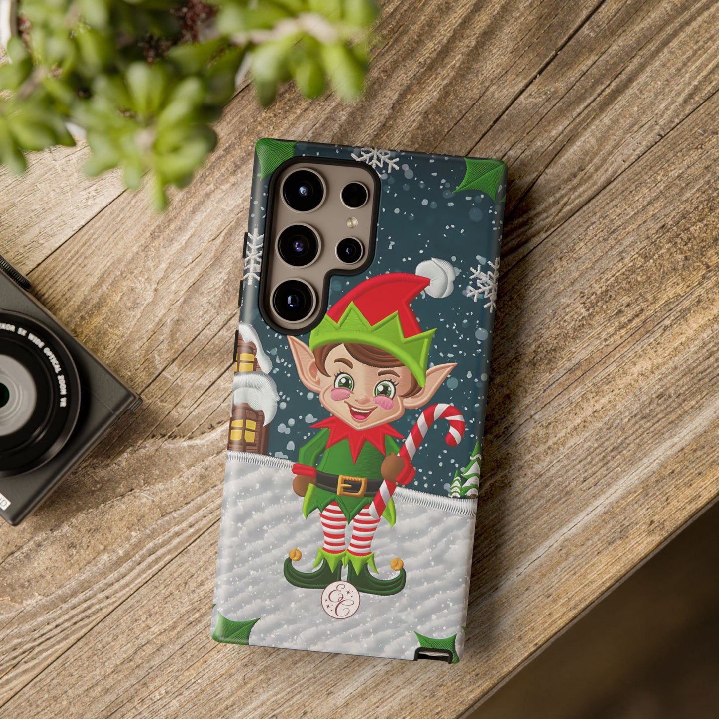 Christmas Naughty Elf Tough Phone Case