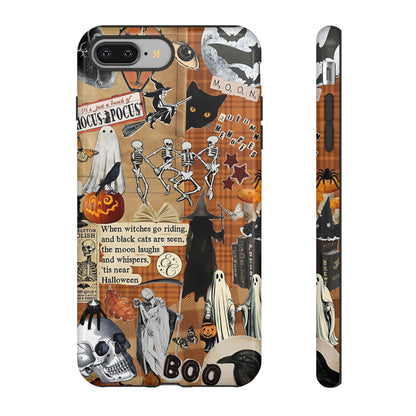 Halloween Spooky Collage Tough Phone Case