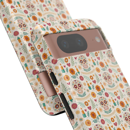 Boho Day of the Dead Tough Phone Case