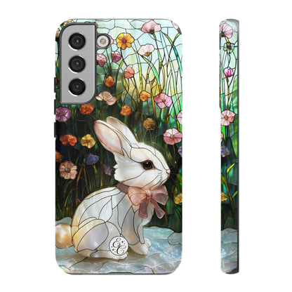 Easter Rabbit Stained Glass Tough Phone Case