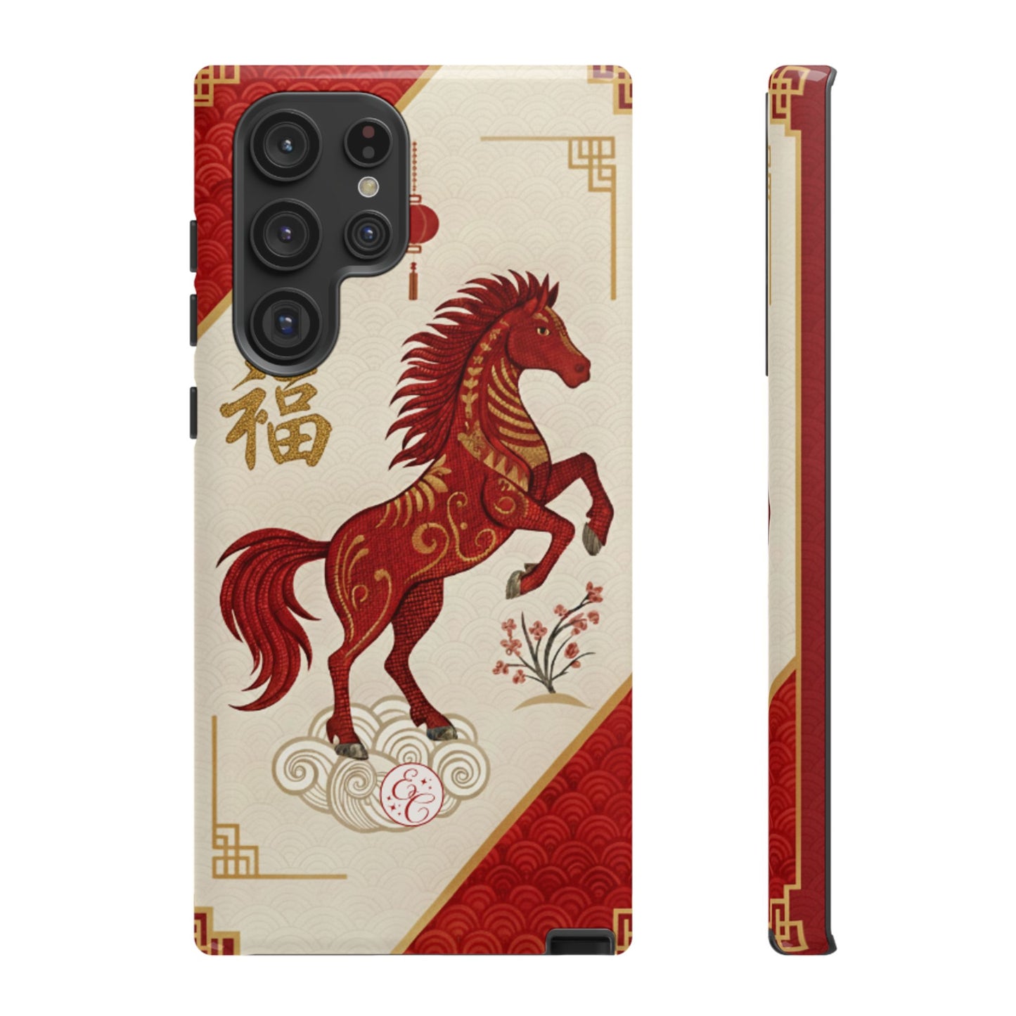 Chinese Zodiac Horse Tough Phone Case