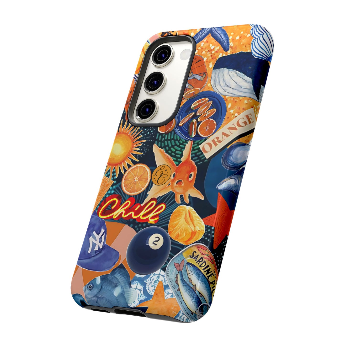 Nautical and Citrus Tough Phone Case