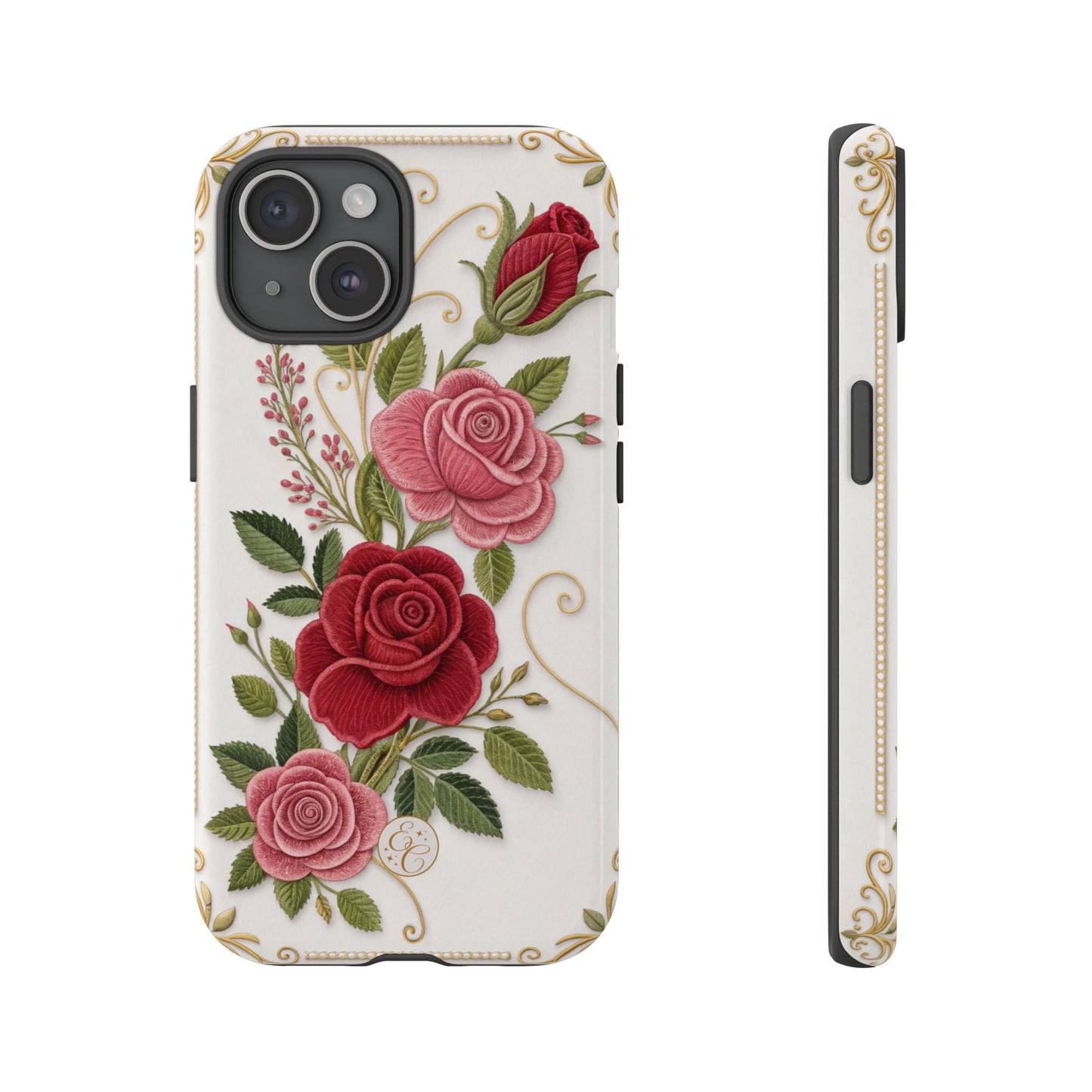 Elegant Rose Garden Tough Phone Case