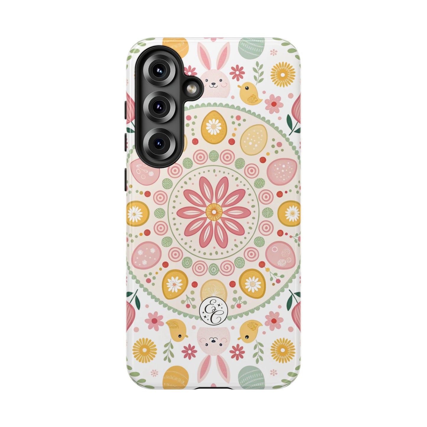 Colorful Easter Mandala Tough Phone Case