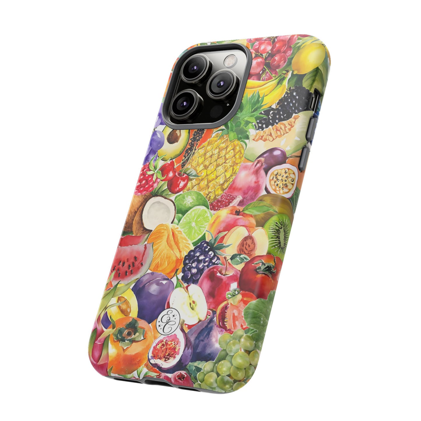 Colorful Fruits Collage Tough Phone Case