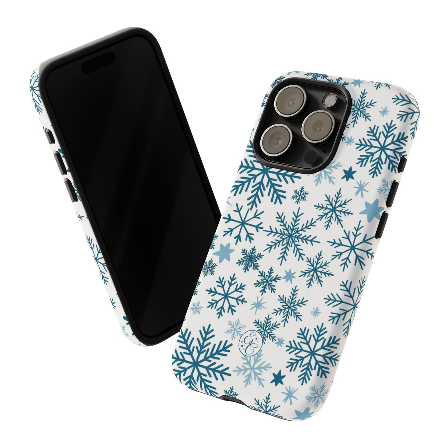 Winter Snowflakes Pattern Tough Phone Case