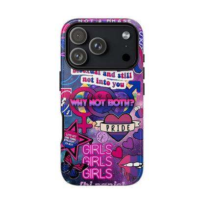 Bisexual Pop Art Tough Phone Case