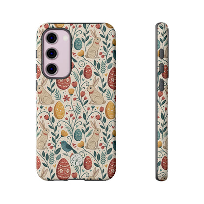 Vintage Easter Pattern Tough Phone Case