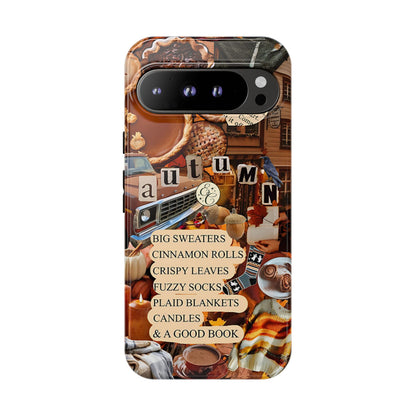 Autumn Aesthetic Collage Tough Phone Case