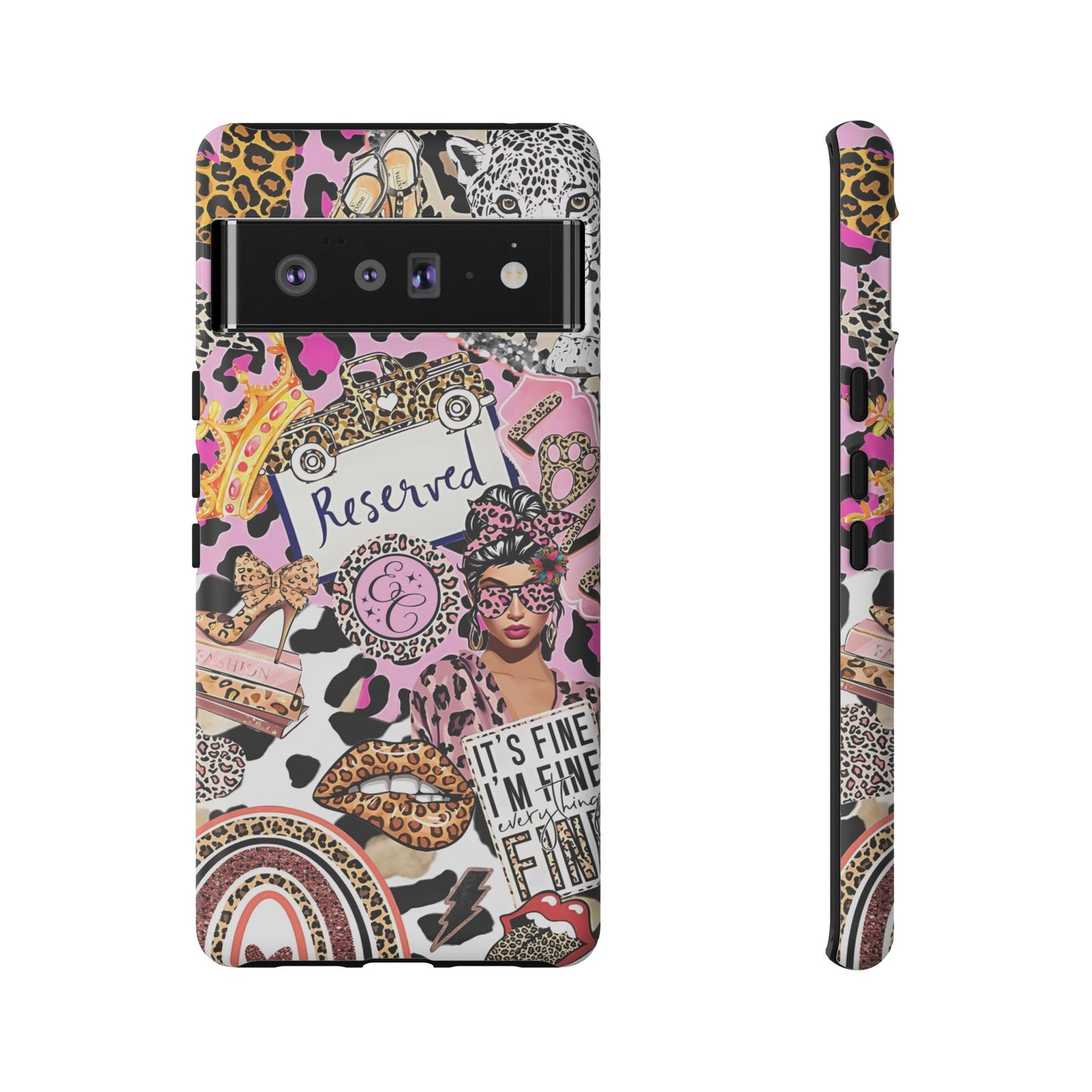 Leopard Wild Glamour Tough Phone Case