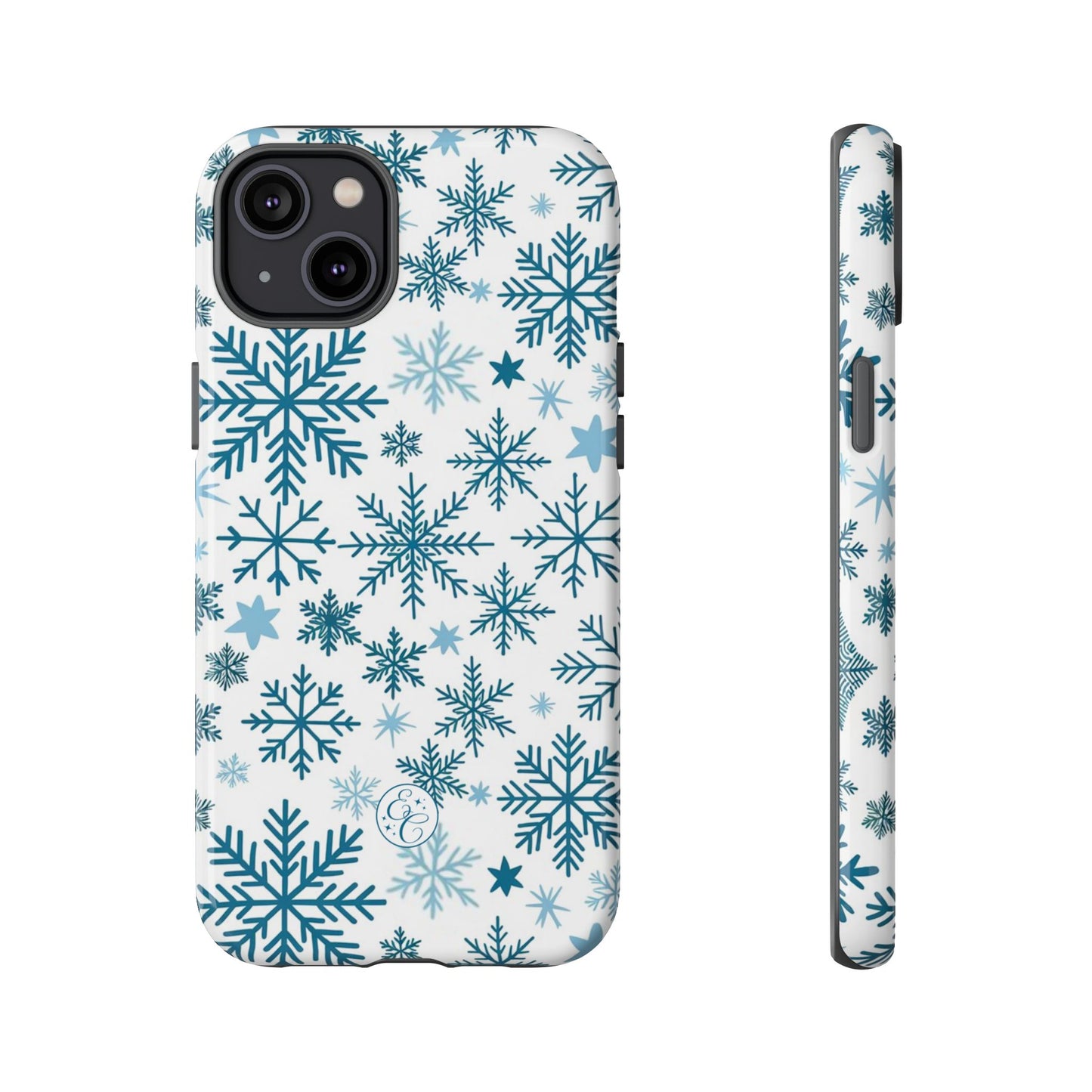 Winter Snowflakes Pattern Tough Phone Case