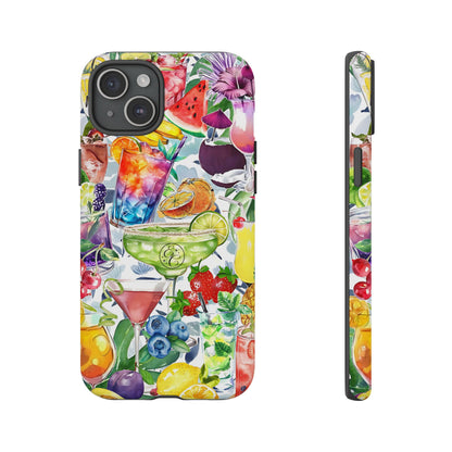 Summer Drinks Tough Phone Case