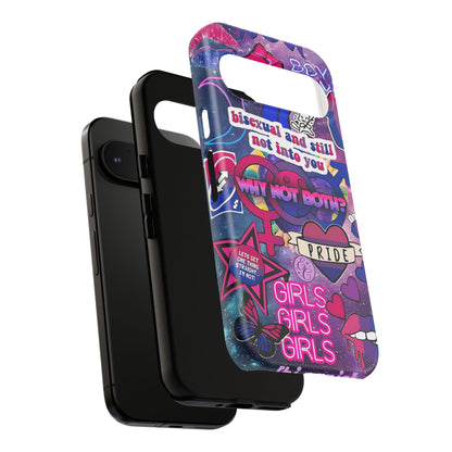 Bisexual Pop Art Tough Phone Case