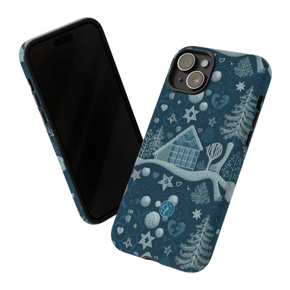 Winter Wonderland Pattern Tough Phone Case