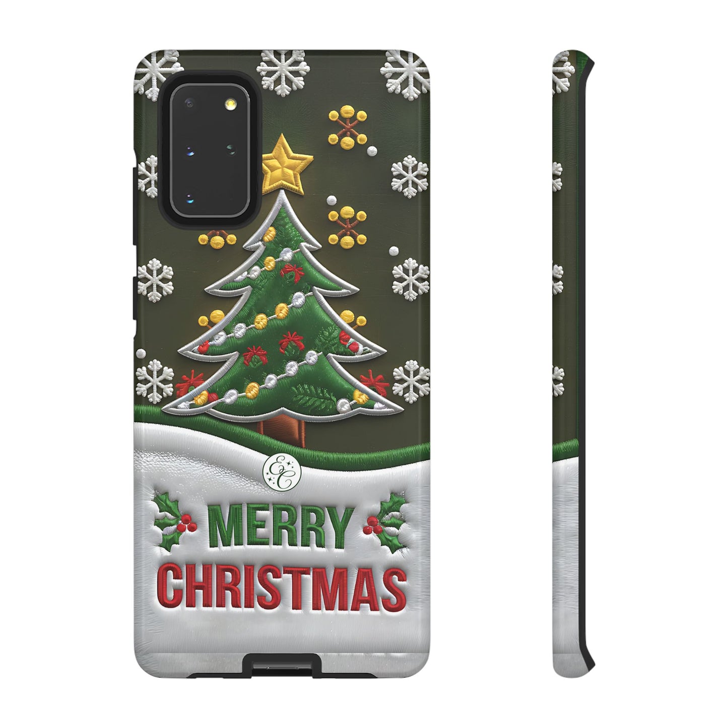 Merry Christmas Tree Tough Phone Case