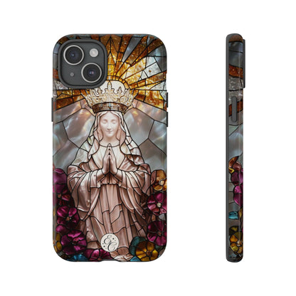 Virgin Mary Stained Glass Tough Phone Case