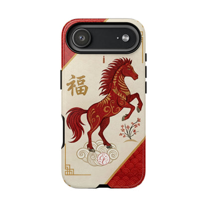 Chinese Zodiac Horse Tough Phone Case