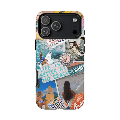 Surfer Girl Lifestyle Tough Phone Case
