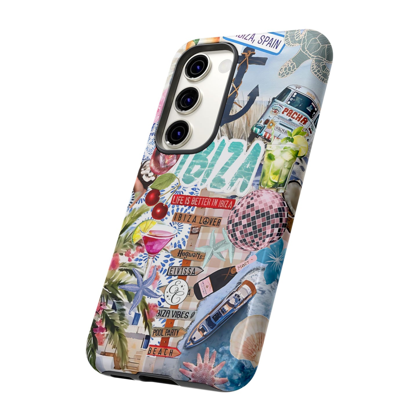 Ibiza Summer Vibes Collage Tough Phone Case