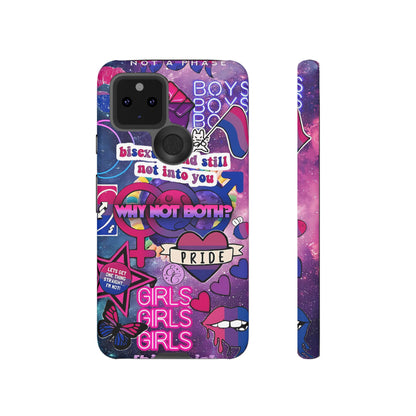 Bisexual Pop Art Tough Phone Case