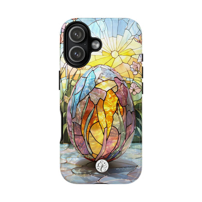 Easter Egg Stained Glass Tough Phone Case