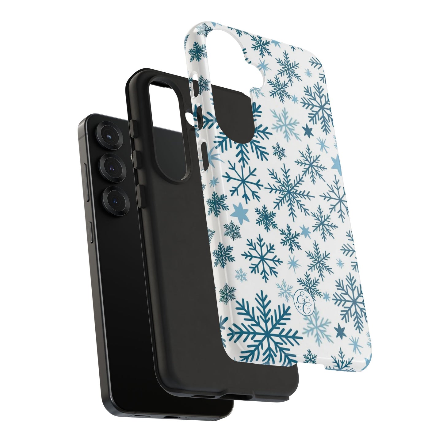 Winter Snowflakes Pattern Tough Phone Case