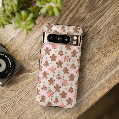 Gingerbread Men & Xmas Tree Pattern Phone Case