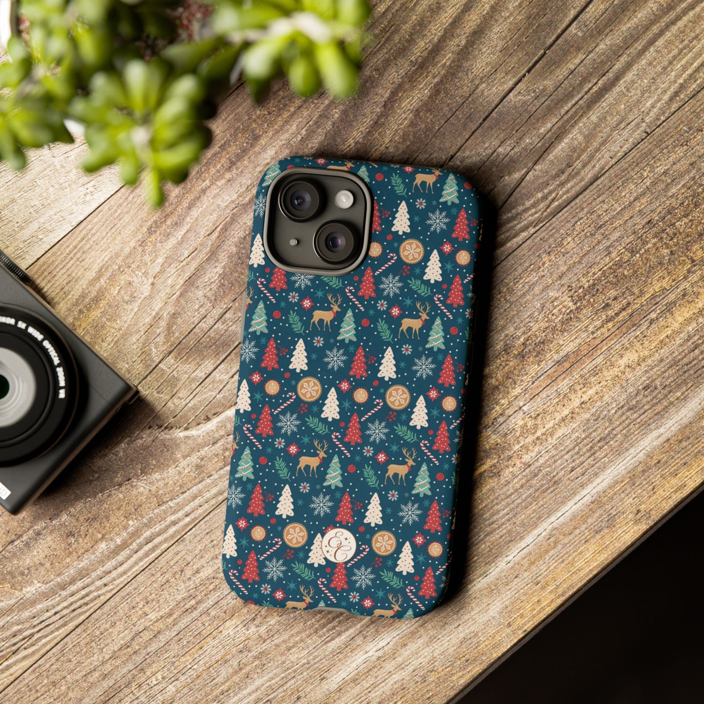 Christmas Pattern Tough Phone Case