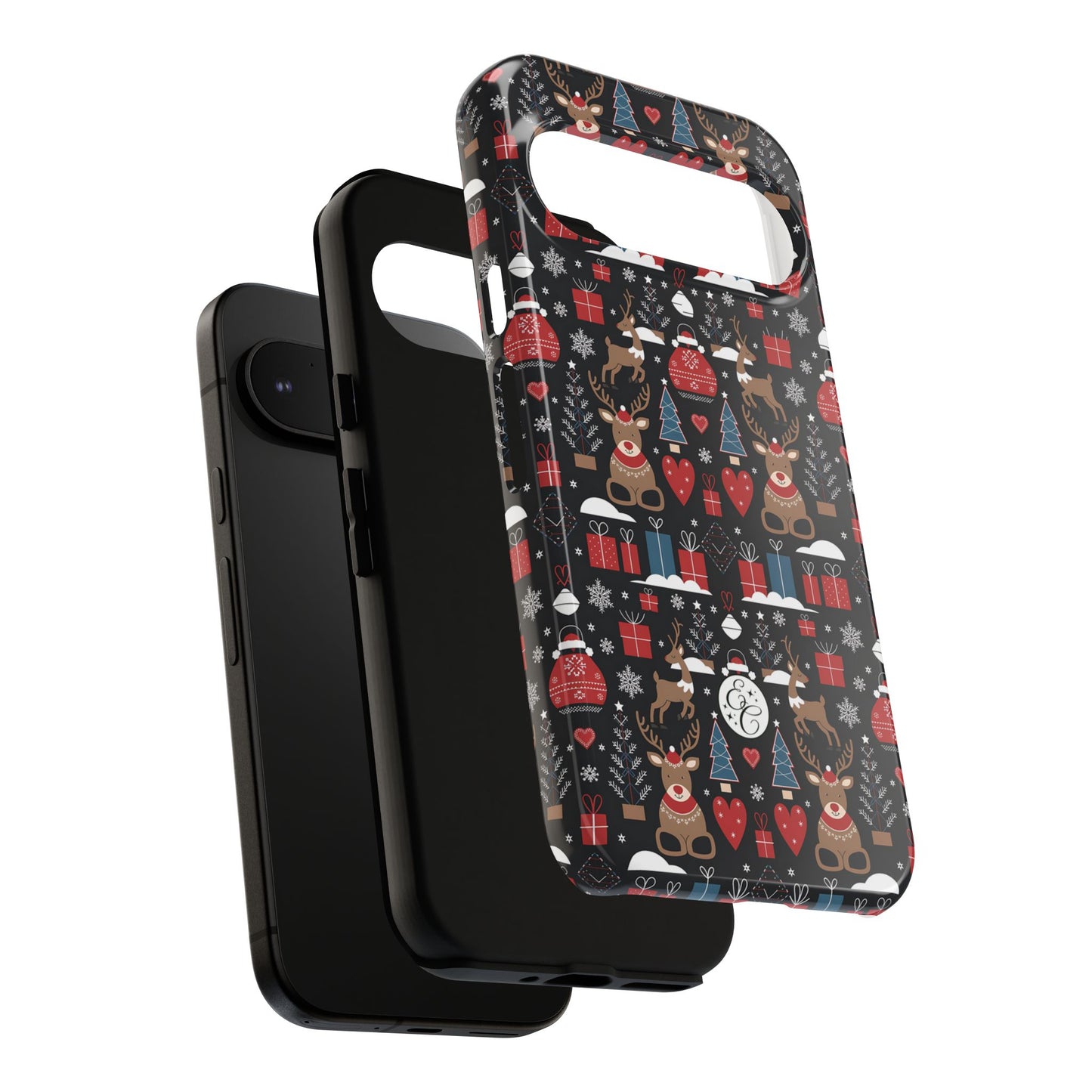 Christmas Holiday Pattern Tough Phone Case