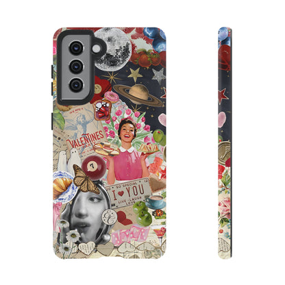 Retro Aesthetic Collage Art Tough Phone Case