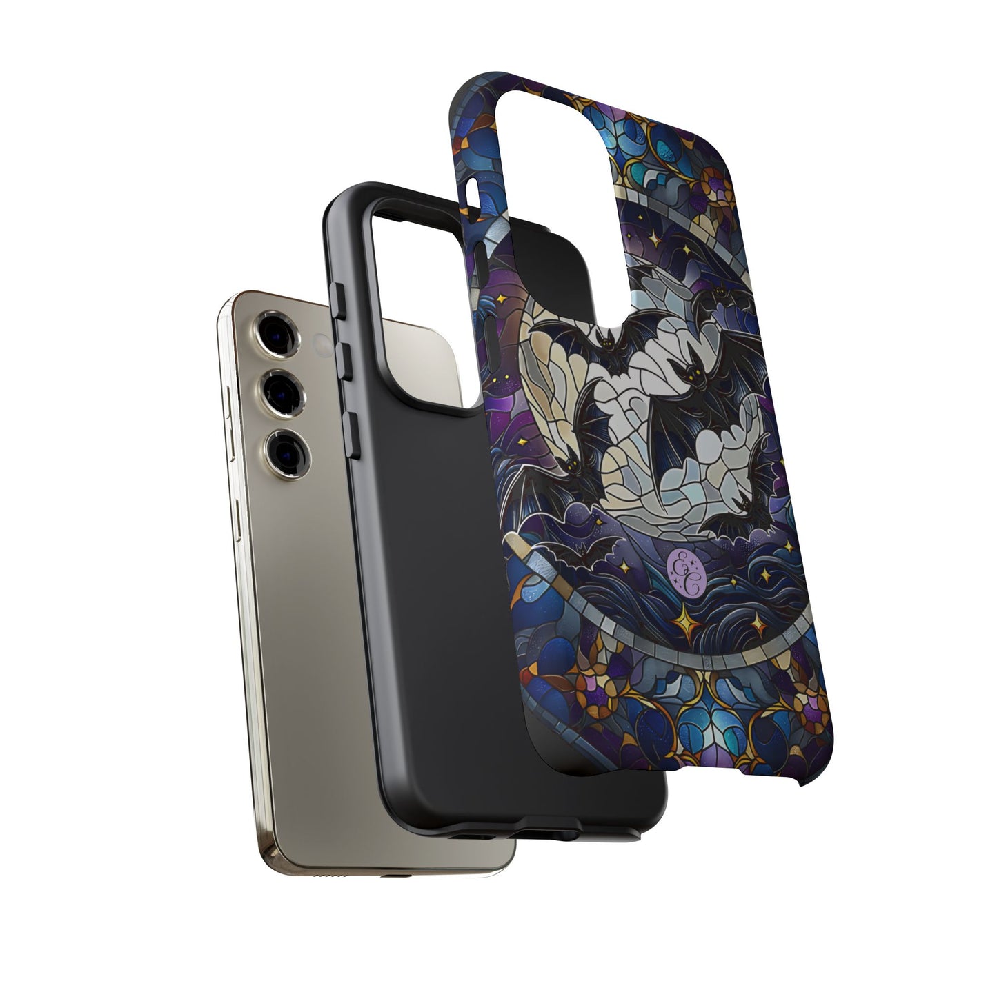 Gothic Bats Tough Phone Case