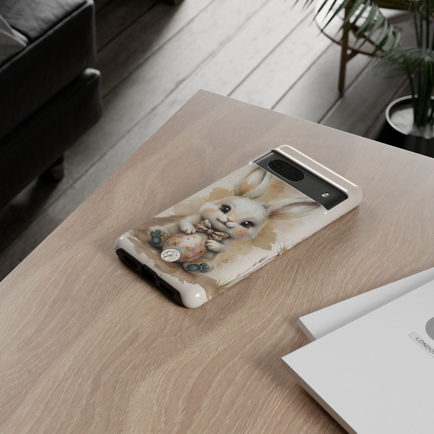 Bunny & Easter Egg Tough Phone Case