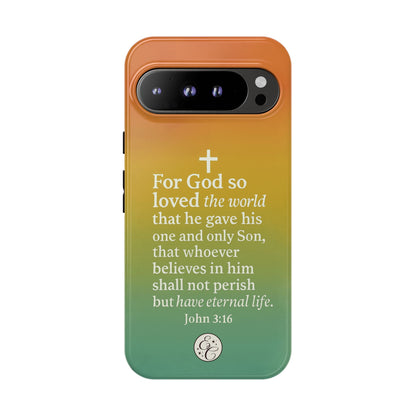 John 3:16 Tough Phone Case