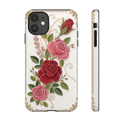 Elegant Rose Garden Tough Phone Case
